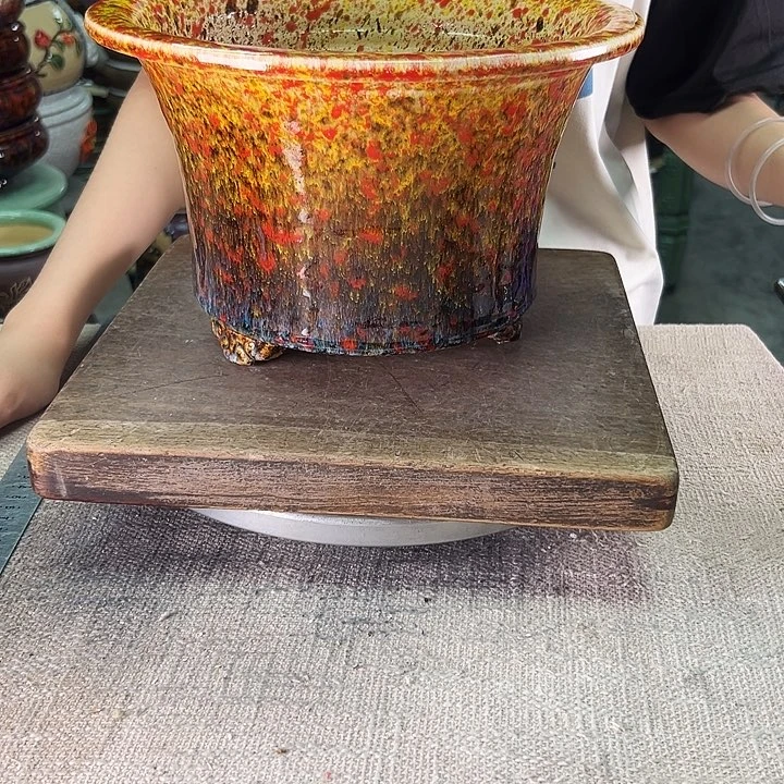 泳坤堂石湾盆陶瓷