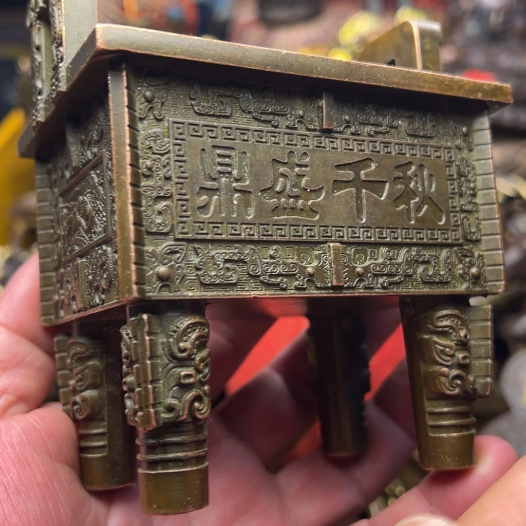 茶壶香炉铜器摆件