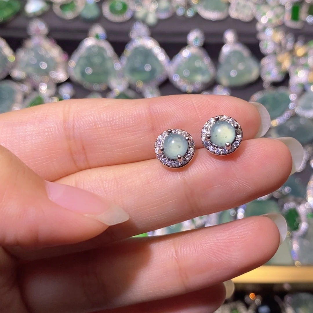 翡翠未镶嵌颈饰天然