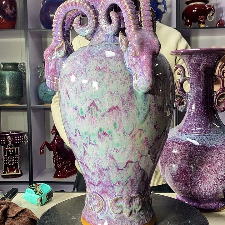 瓷片中国神垕精品钧瓷