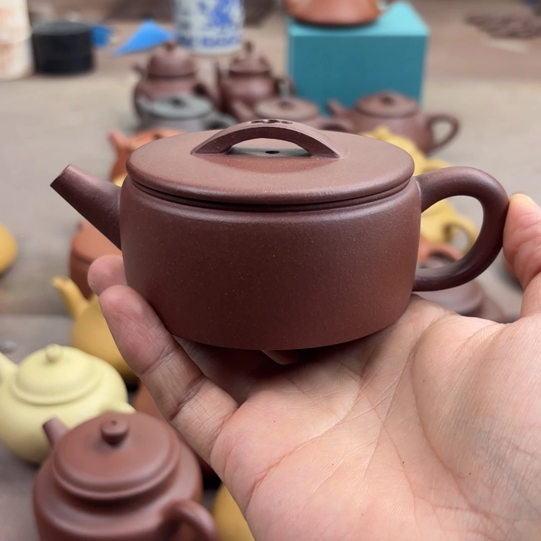 茶壶紫砂木*雨半手工瑕疵