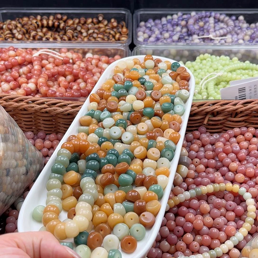 白玉菩提吊坠a12mm/30颗多宝蒜瓣