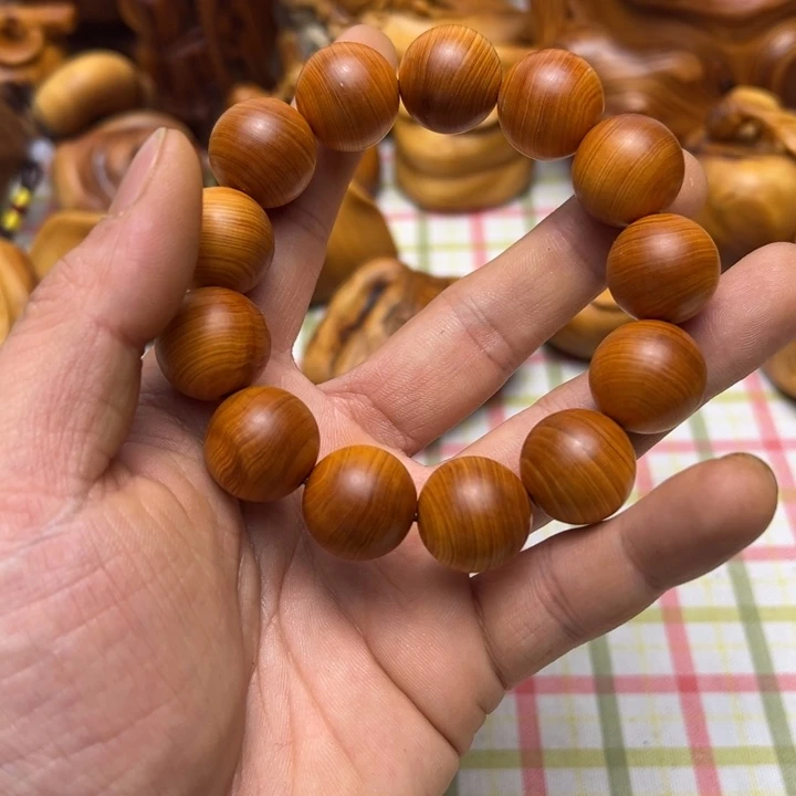 不***样柏木（崖柏）陈化老料手串把件