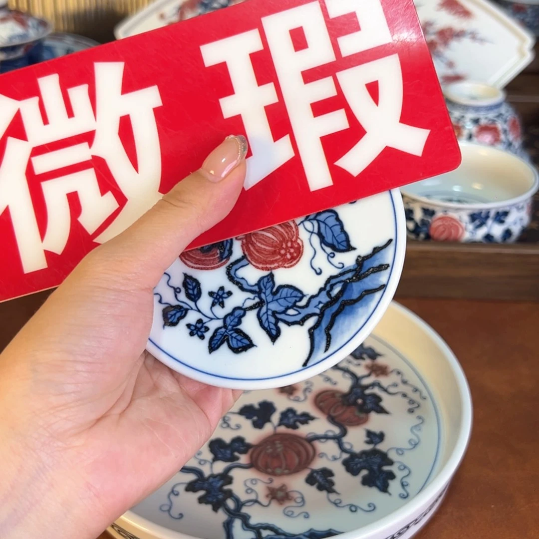 摆件微瑕景德镇手工手绘陶瓷