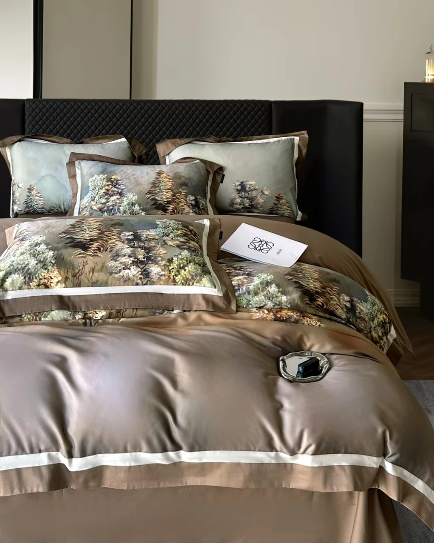 【GKS】天丝棉-丝滑凉感-亲肤裸感轻奢四件套-暮色珊珊