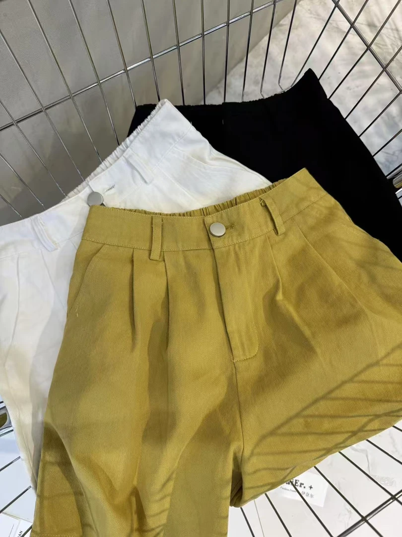 洗水棉A字型短裤【喜田】1901