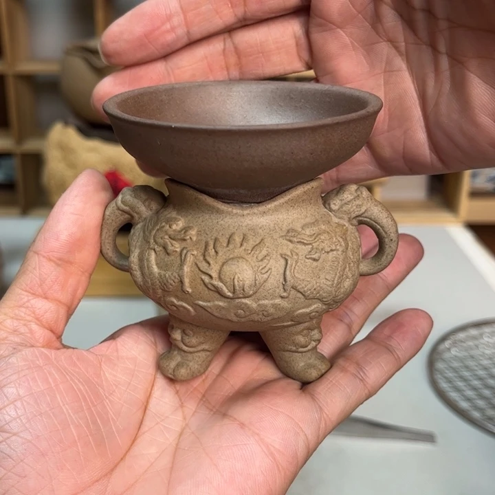 壶老段烧茶器茶具！
