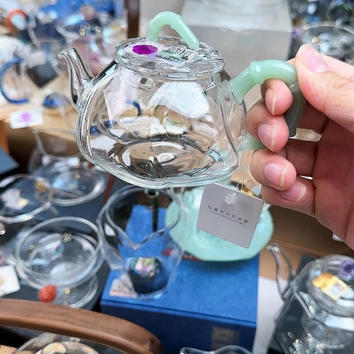 禾器浅玉色君漾壶