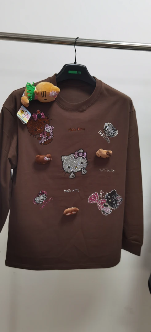 RIRV时髦-DIY系列 六条KT长袖T恤