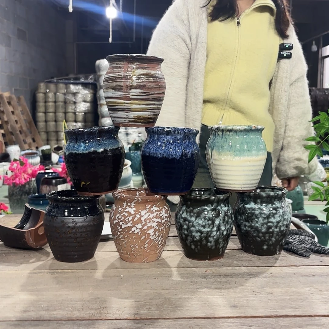 正品八个高12/10红陶