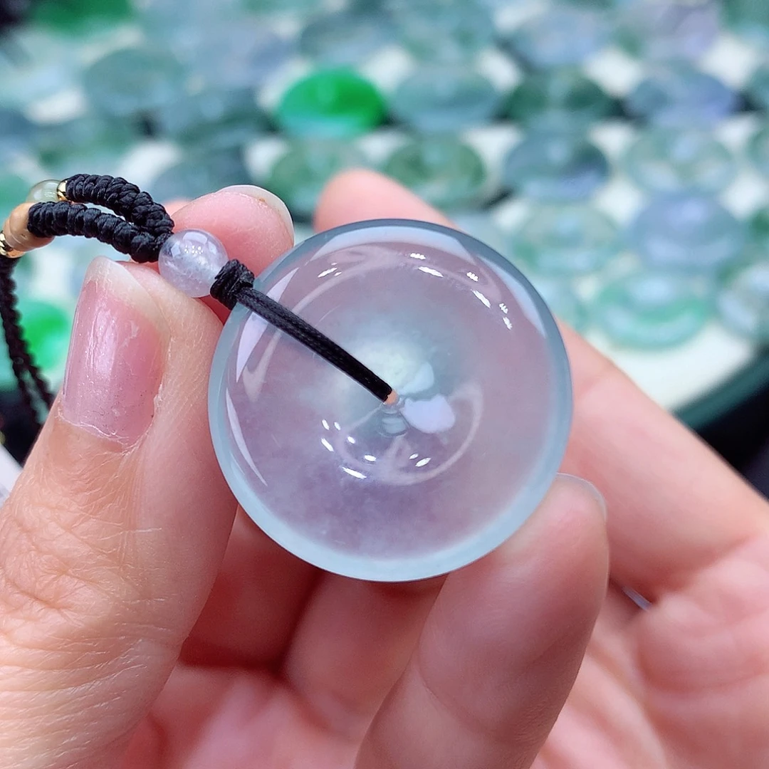 颈饰未镶嵌翡翠编号85-尺寸25/6.6