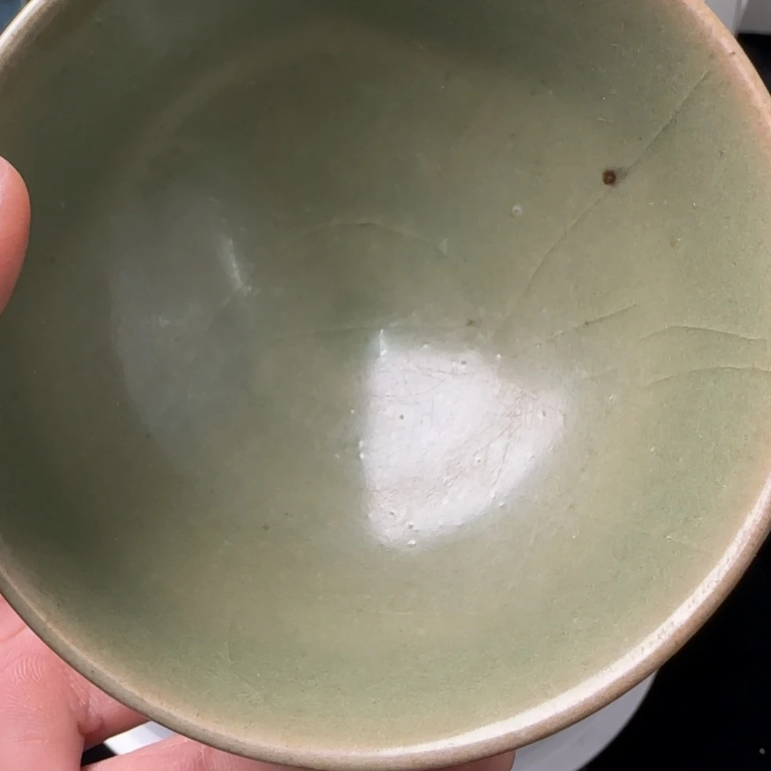 儉***德汝州东沟窑东沟青瓷小茶盏