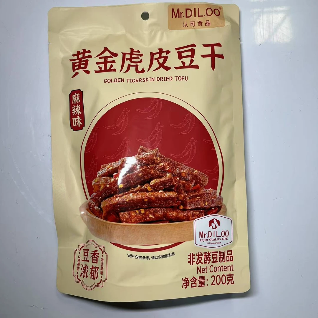 Mr.DIL.OO 黄金虎皮豆干