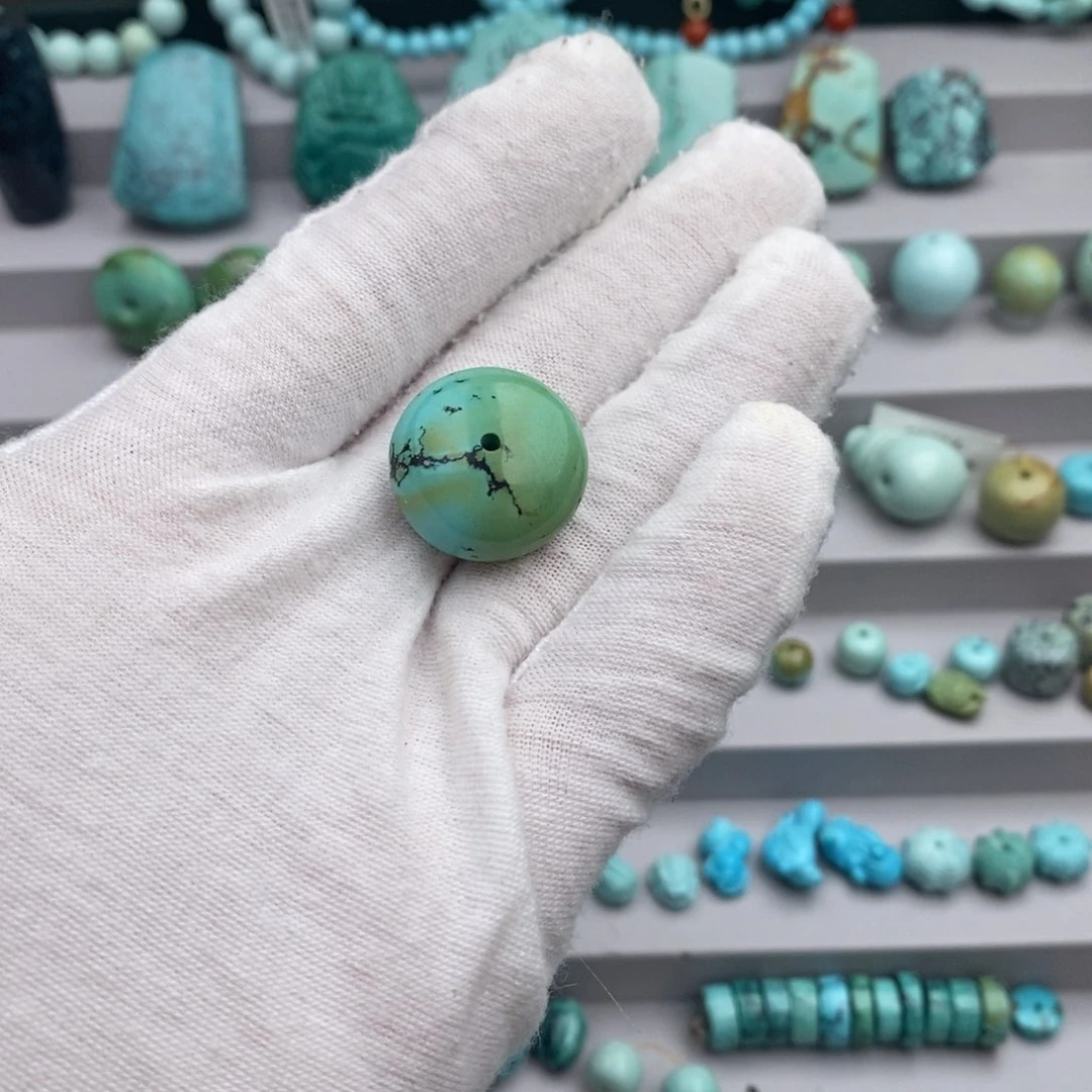 未镶嵌绿松石卡20扣子