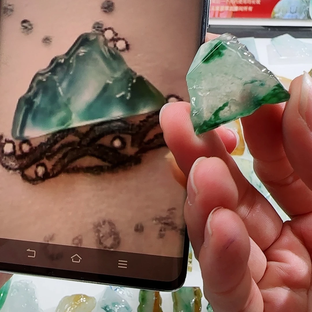 定制翡翠未镶嵌翡翠定制