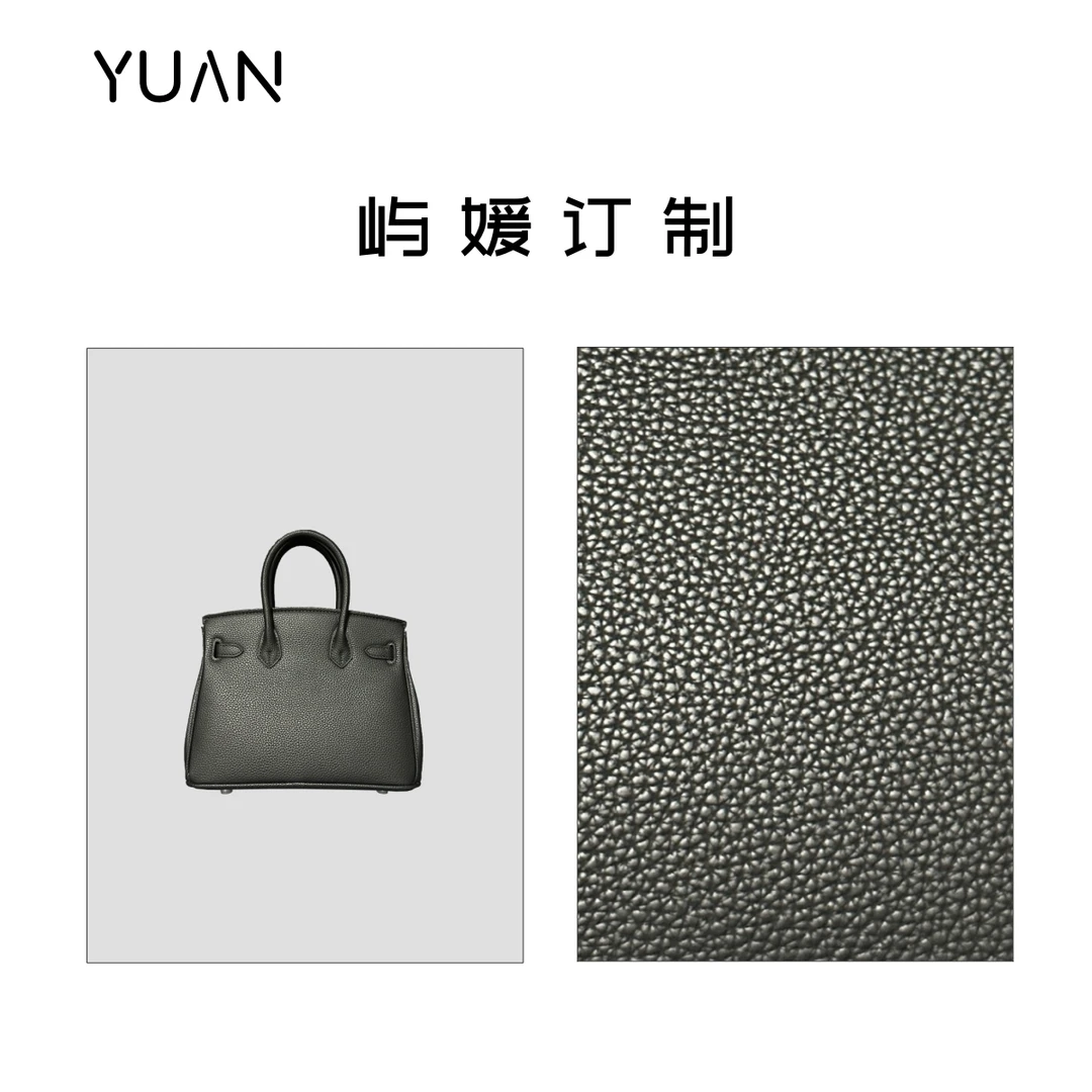 【屿媛订制】荔枝纹软皮手拎单肩斜跨女包大牌风时尚BK经典商务