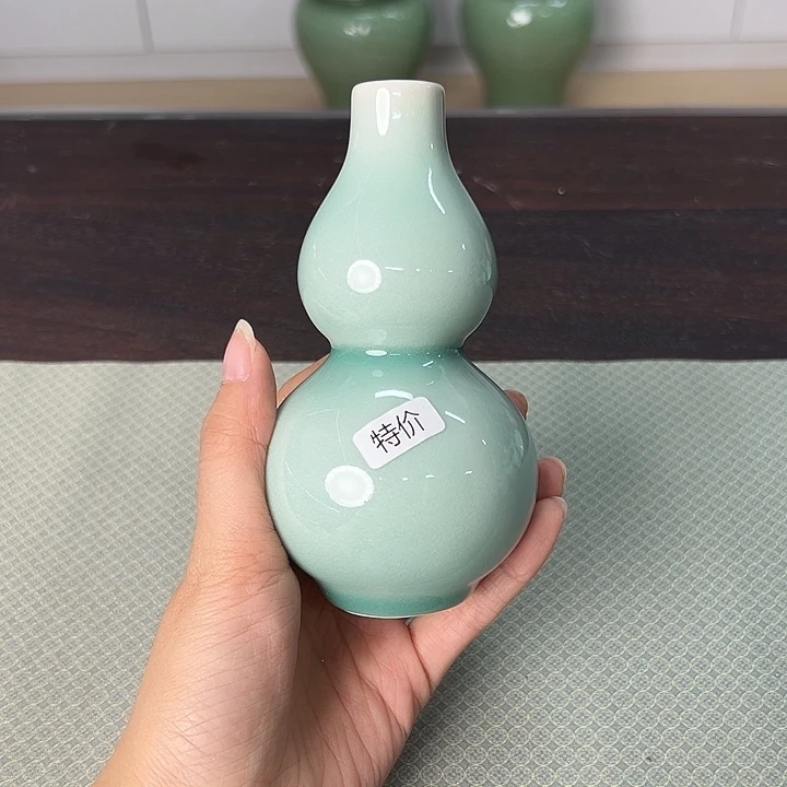 龙泉云间青瓷小米茶器
