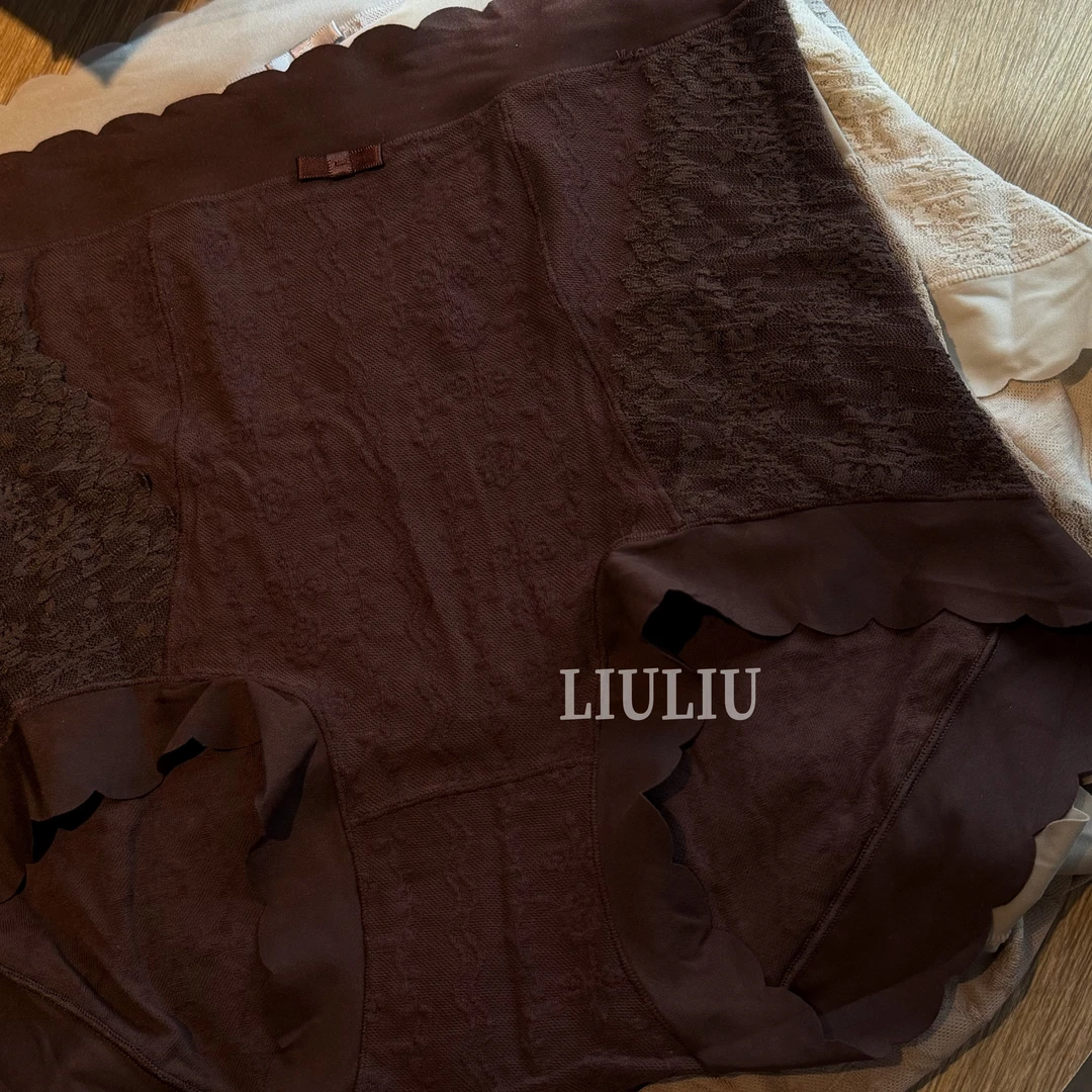 LIULIU 1组5条韩系高腰蕾丝内裤 必入(NO退)