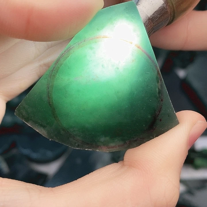 翡翠裸石纯天然翡翠