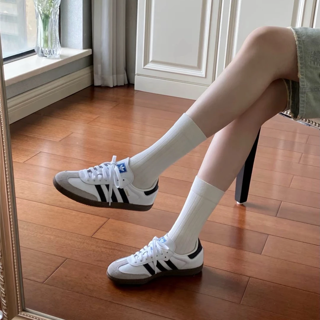 2025新款德训潮流百搭时尚休闲耐磨防滑板鞋-2E