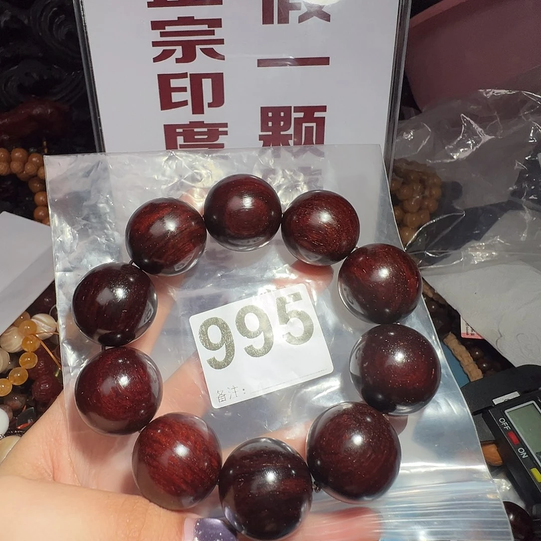 檀香紫檀（小叶紫檀）手串/手链24.5/好的