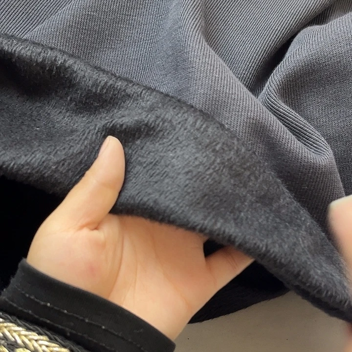 混纺黑色针织拉架2米