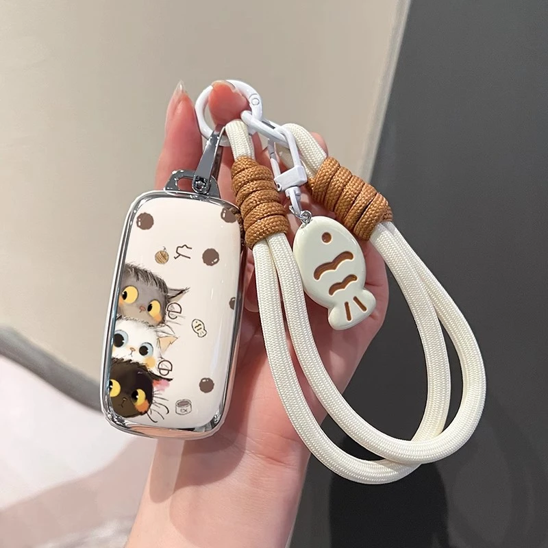 专用吉利钥匙套银河e5车l7扣l6壳emi用品e8星舰7七2025款女星耀8