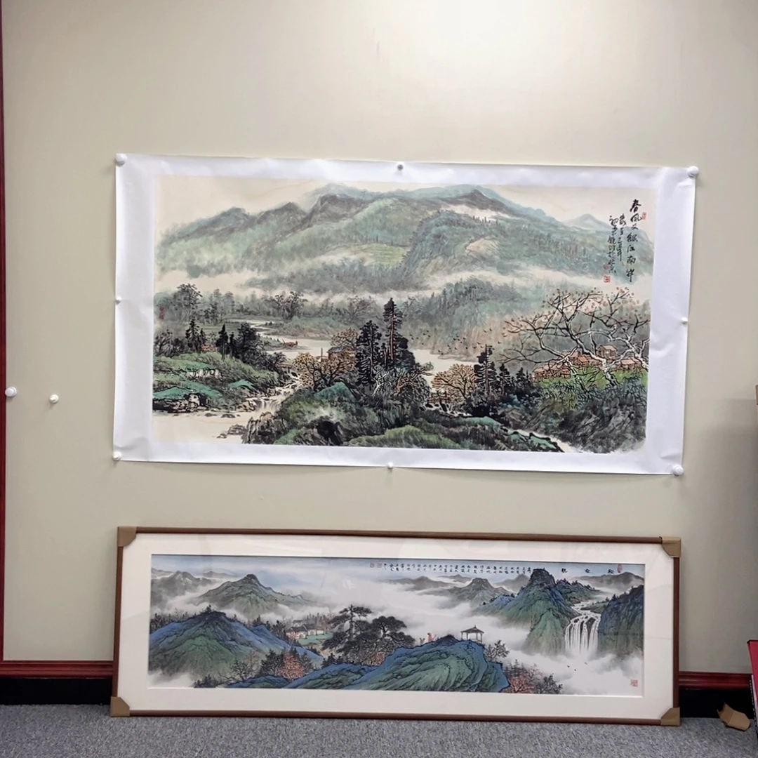 国画王镜皓大六尺精品佳作