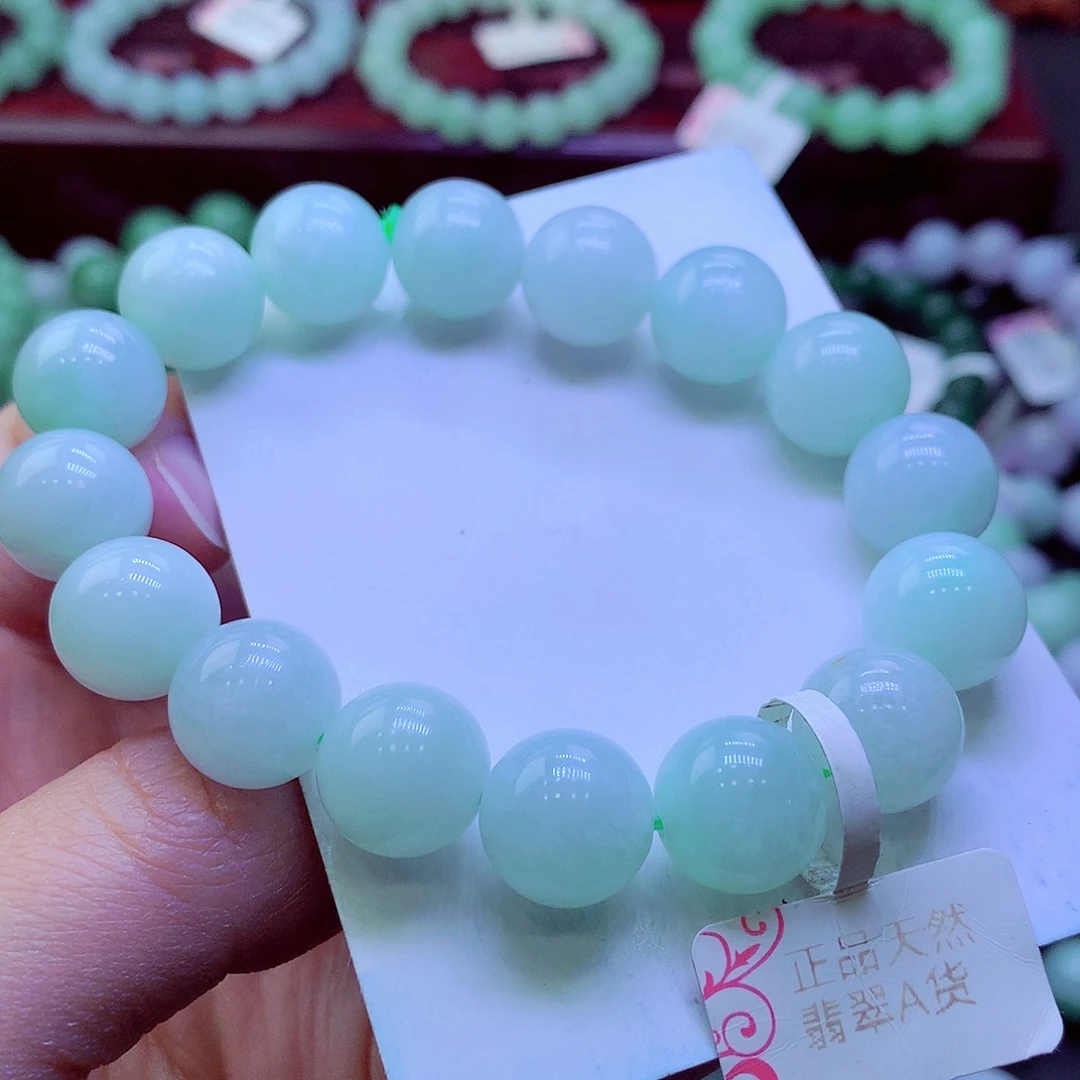 翡翠未镶嵌毛衣链