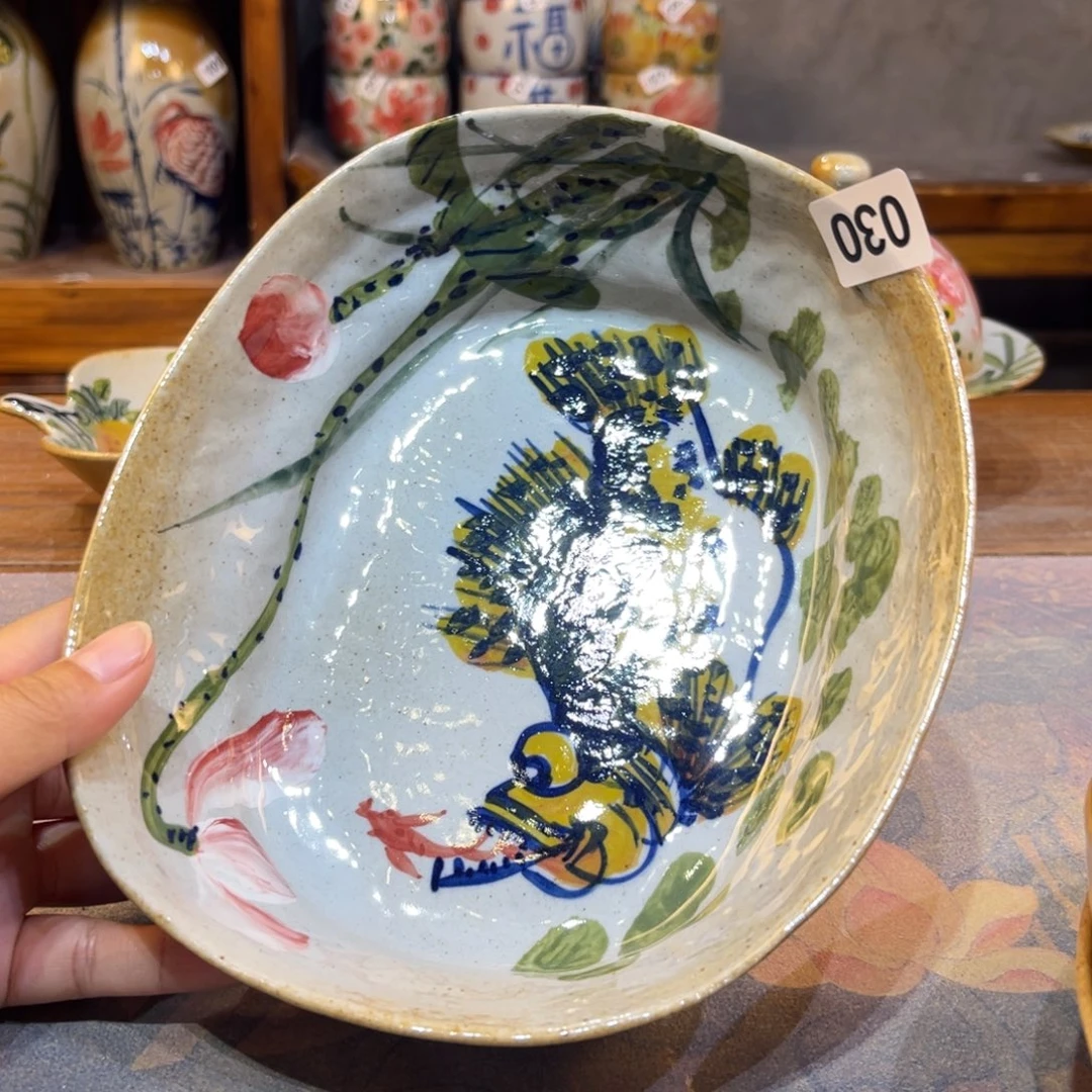 瓷片景德镇手工制作