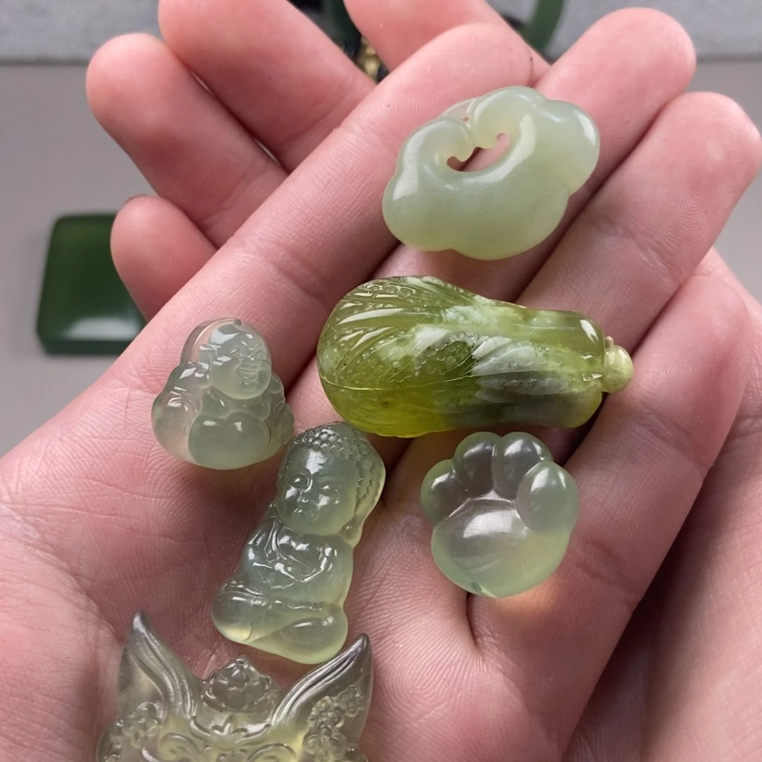 【闪购商品】蛇纹石玉岫玉未镶嵌