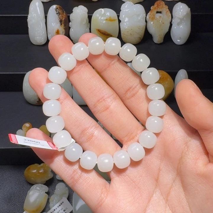 来***林和田玉未镶嵌颈饰