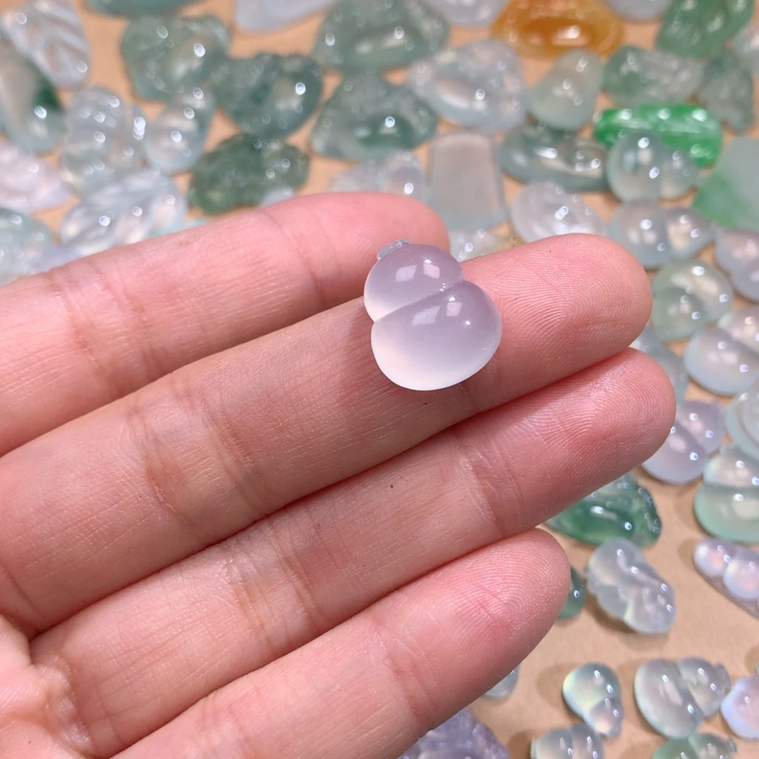 定制翡翠未镶嵌小*集葫芦