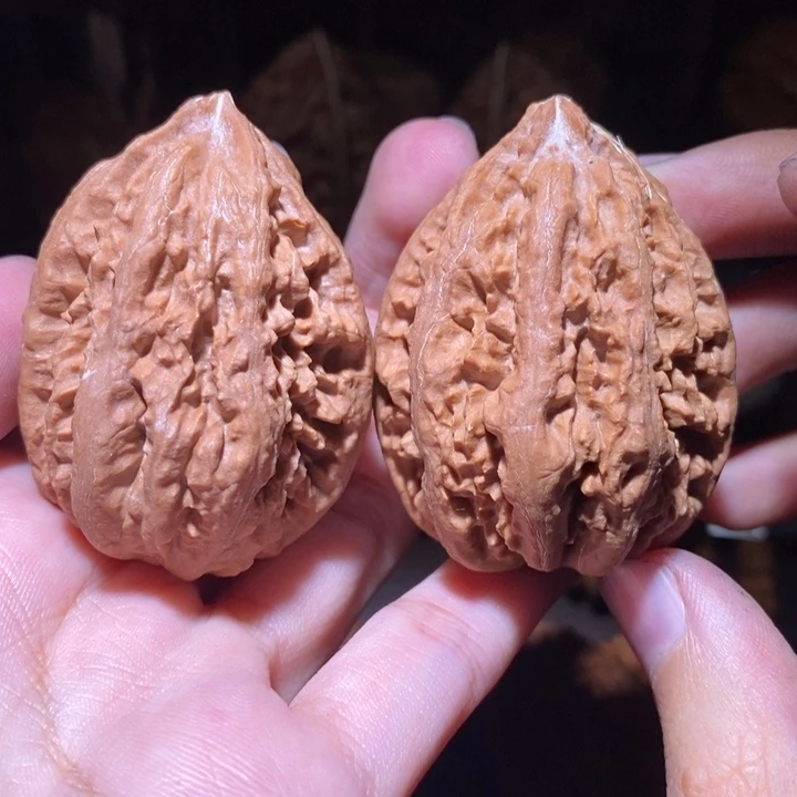 把件文玩核桃东北野生楸子小园 224