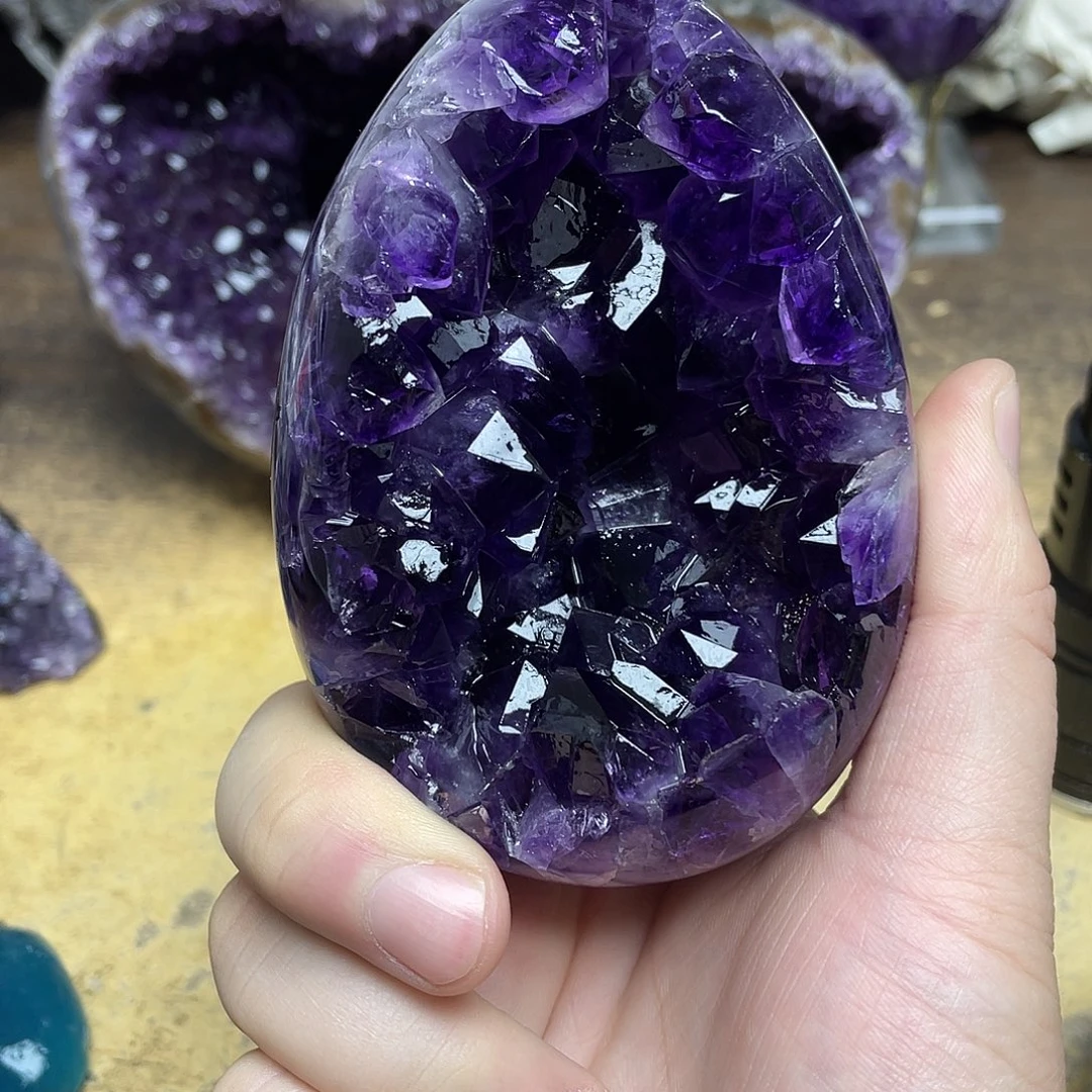 楷***未镶嵌紫晶大型摆件（非配饰）