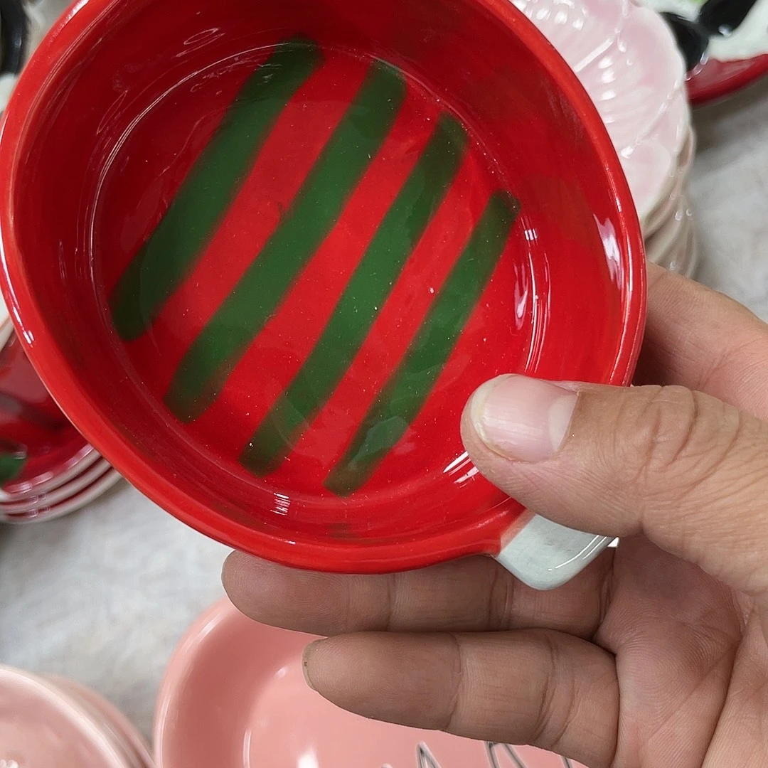 桃****满25包邮 瑕疵陶瓷不退不换 完美主义者慎拍