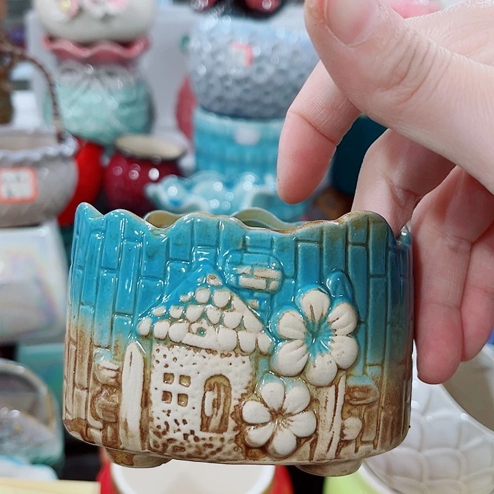 多肉花盆满10元包邮