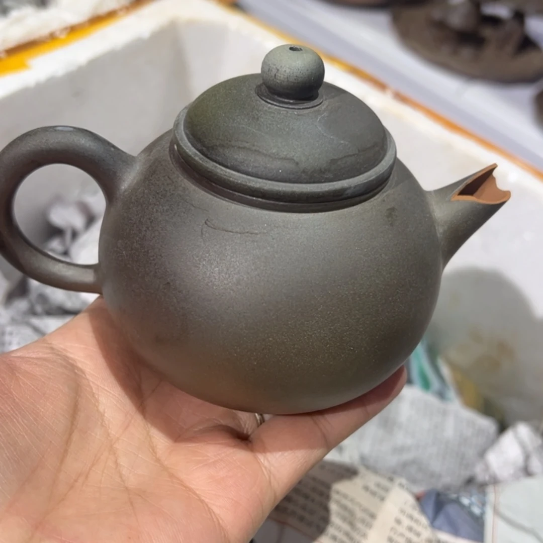 贵台龙窑柴烧茶壶128