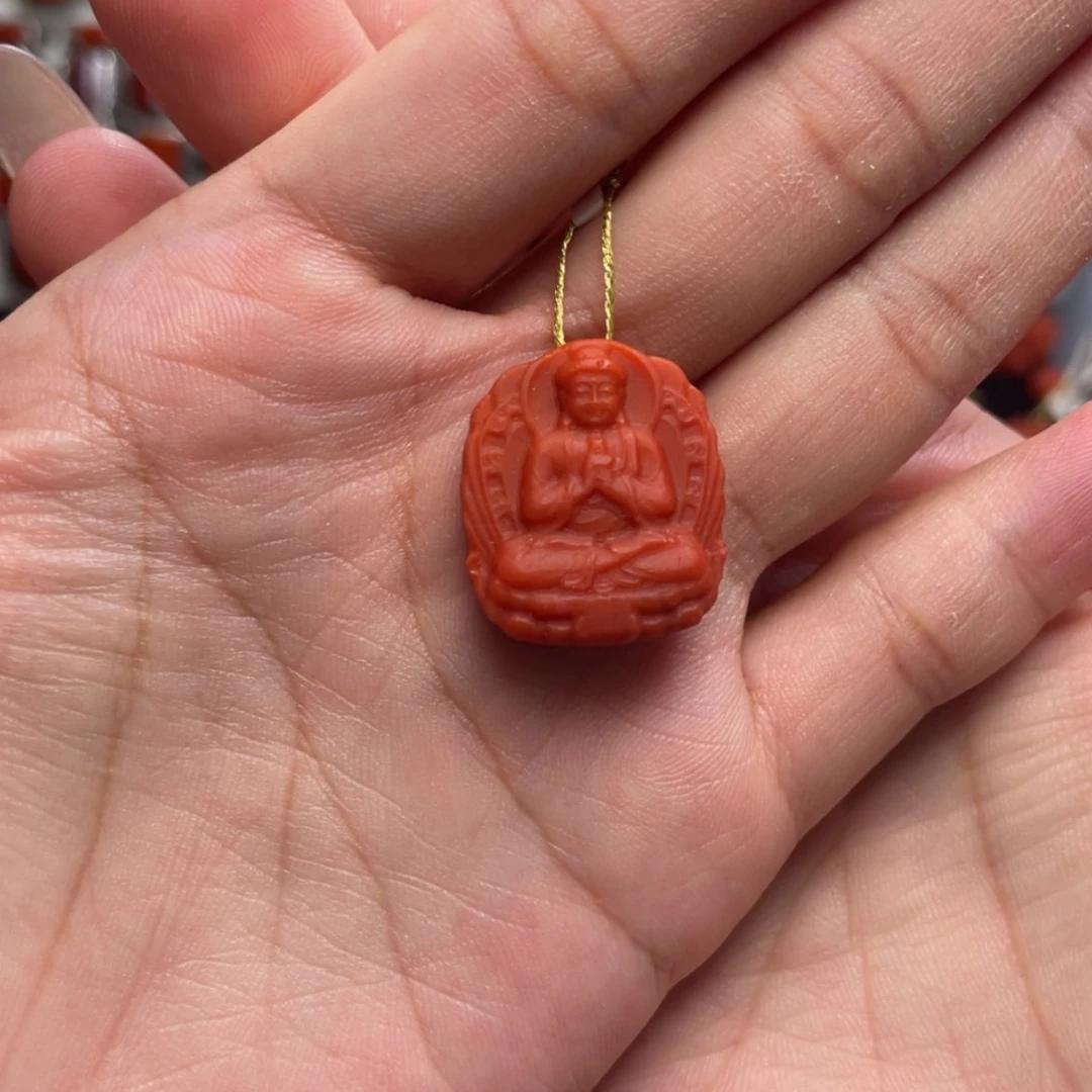 【闪购商品】未镶嵌阿弥陀佛南红玛瑙