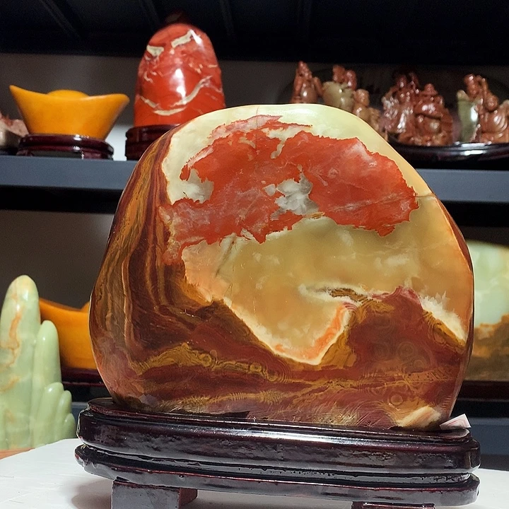 石材宽22厘米高23厘米