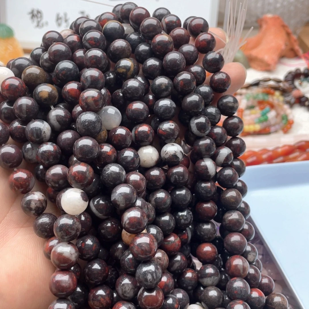 玛瑙/玉髓未镶嵌珠宝半成品登*五条卡10红一丁