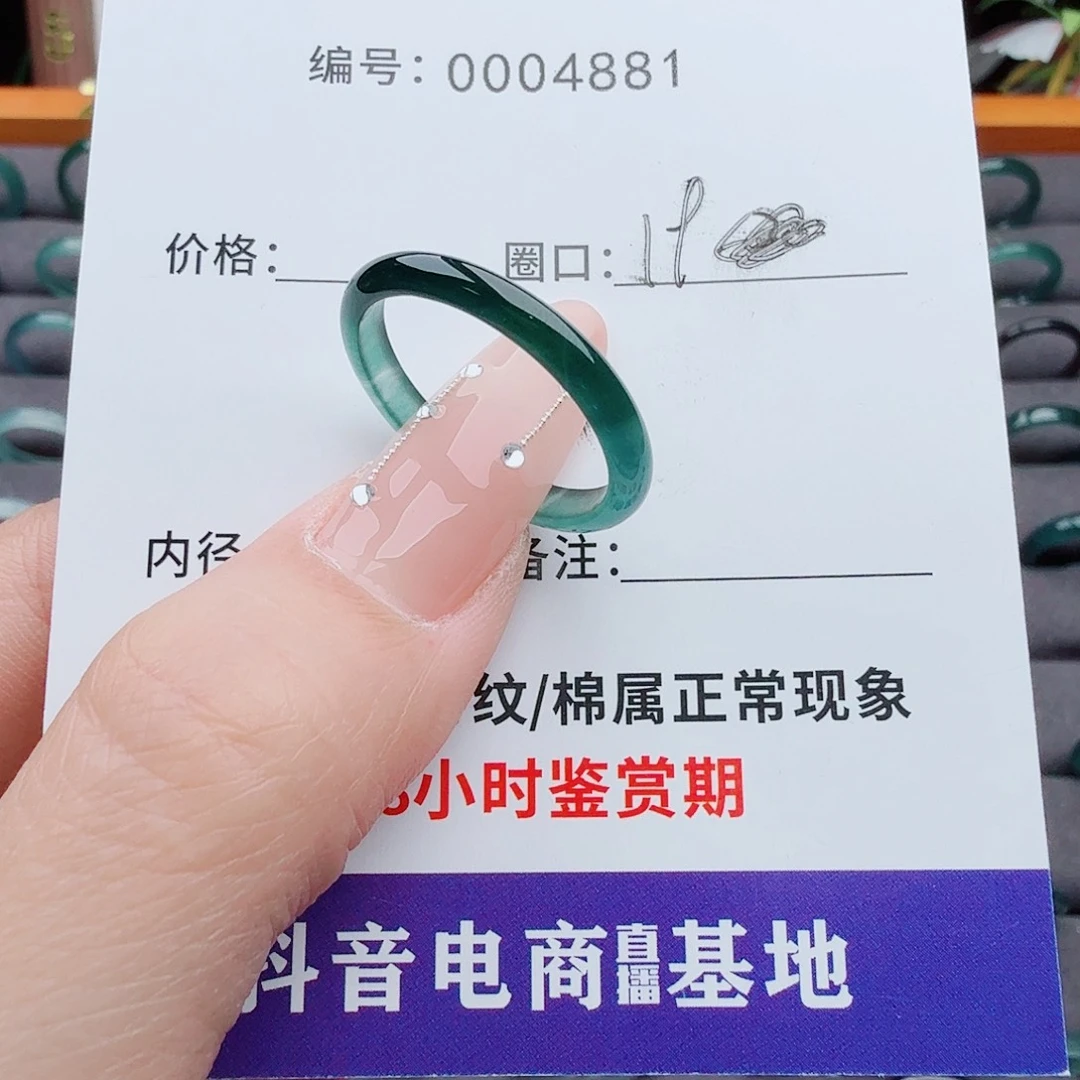 翡翠戒指未镶嵌十*翡翠