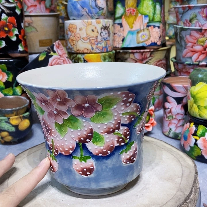 景德镇艺术手绘作品