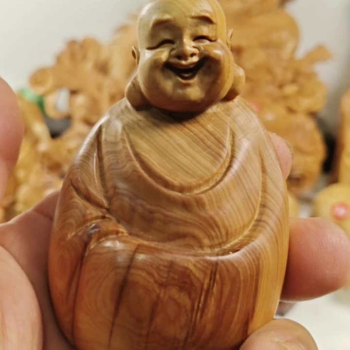 柏木（崖柏）乐乐手把件