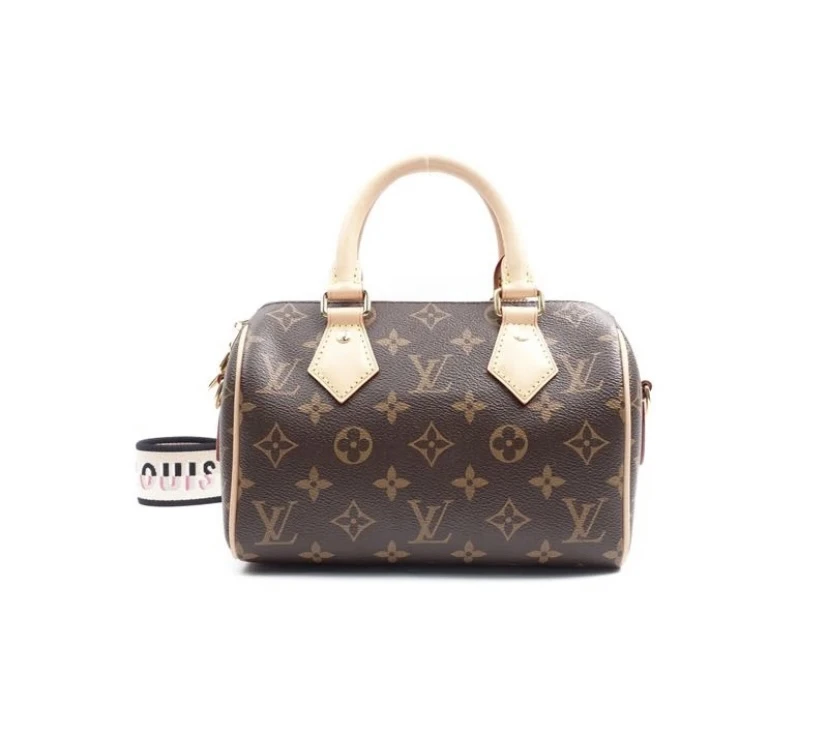 99新 LouisVuitton/路易威登 莉莉 LV 老花 speedy 20