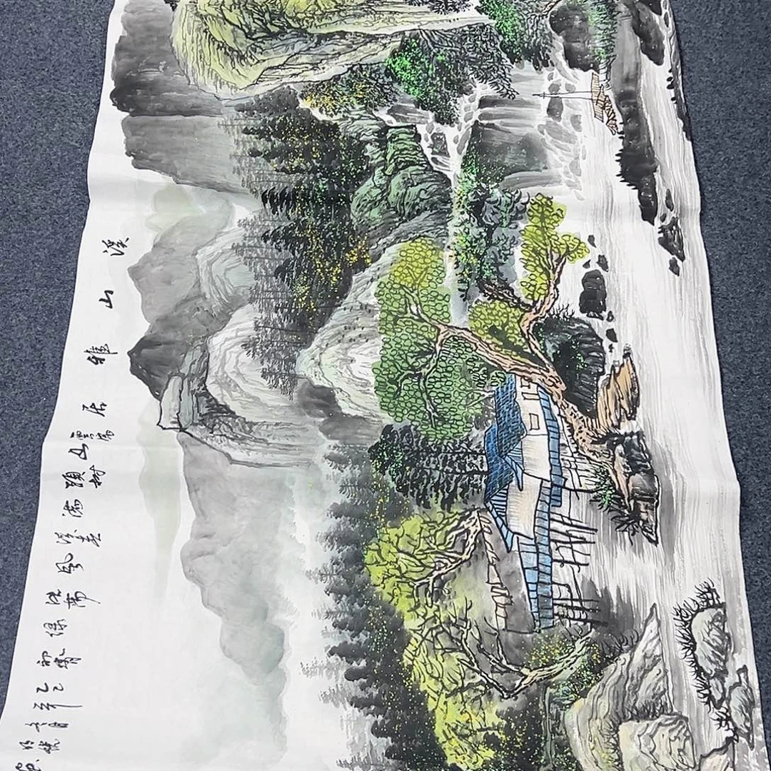 国画事事顺心如意万事如意