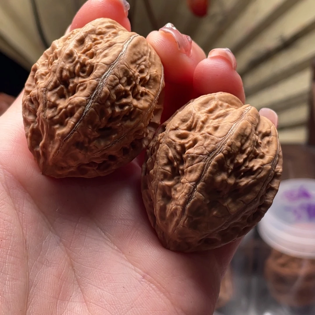 文玩核桃把件楸刀鱼69