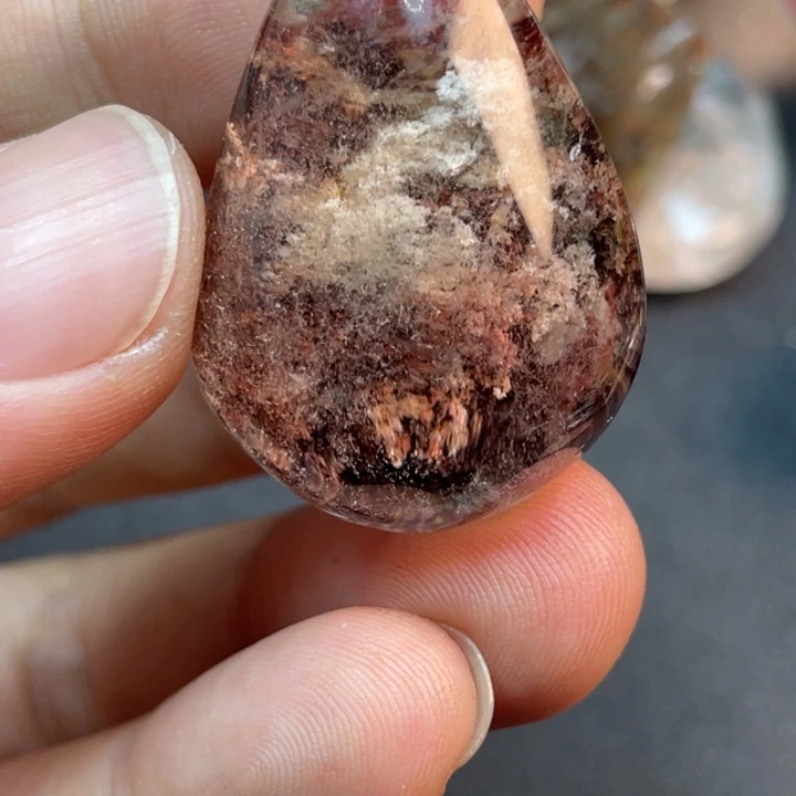 水晶颈饰未镶嵌D**O脖子