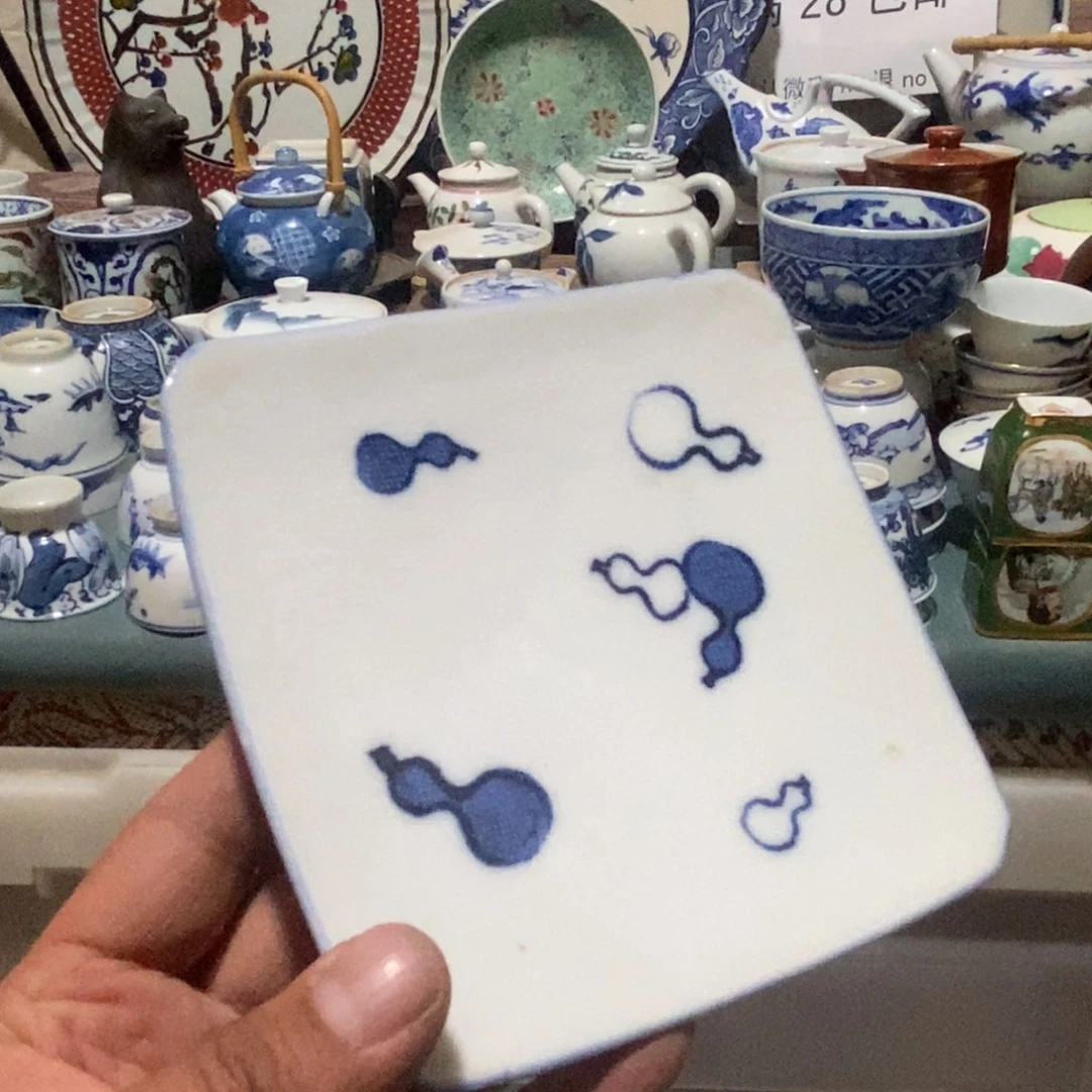 瓷片好看的舶来瓷器，漂亮