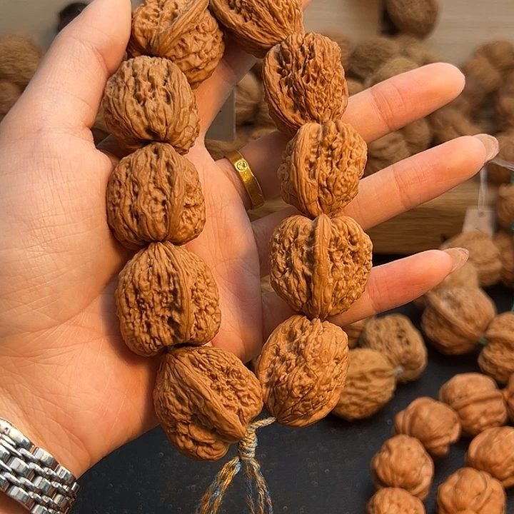 核***仁把件桃核南疆石手持